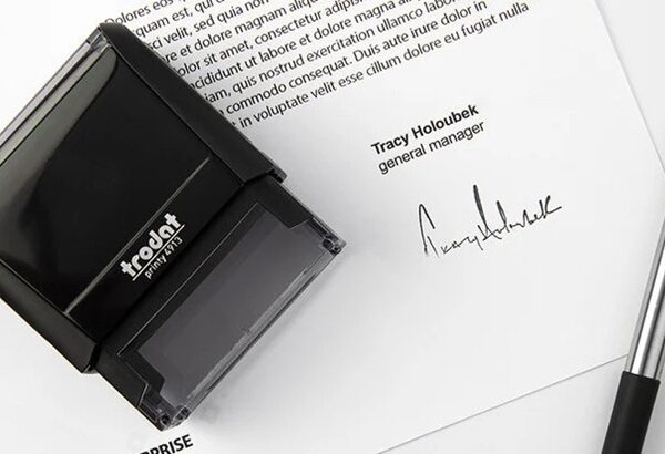 How Do Signature Stamps Help Maintain Professional Document Standards