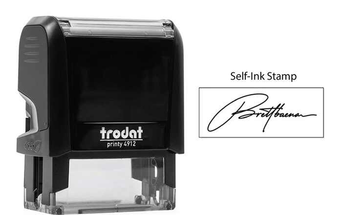 How Should You Maintain Self Inking Signature Stamps for Clear Impressions